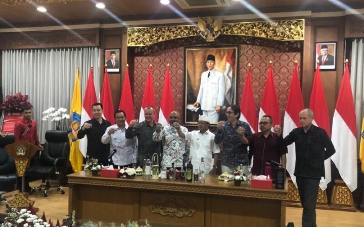 Peresmian arak Bali yang ditetapkan sebagai Warisan Budaya Takbenda (WBTb) Indonesia oleh Kementerian Pendidikan, Kebudayaan, Riset dan Teknologi