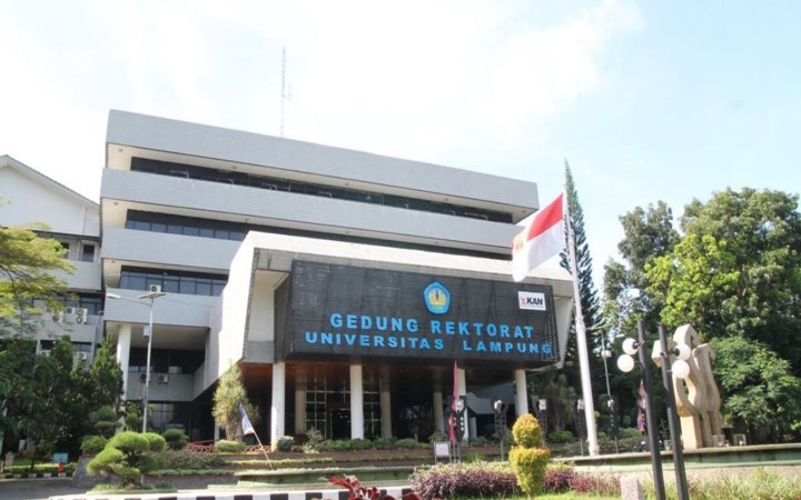 Gedung Rektorat Universitas Lampung. (ist)