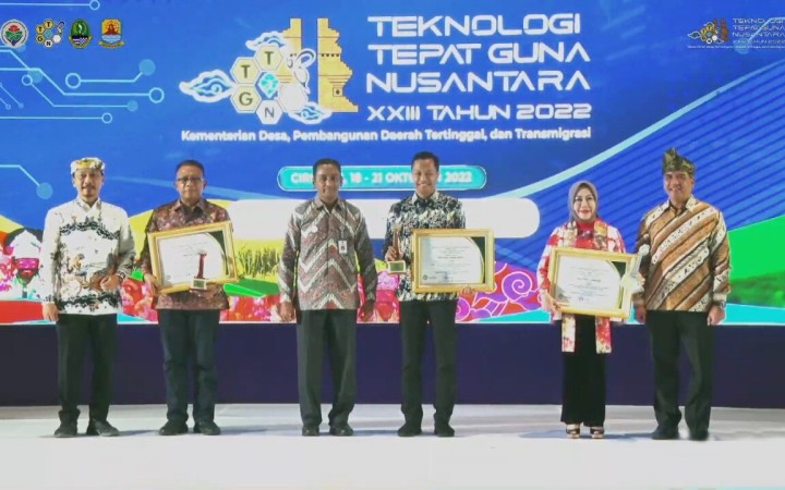 Lampung membawa  pulang tiga penghargaan