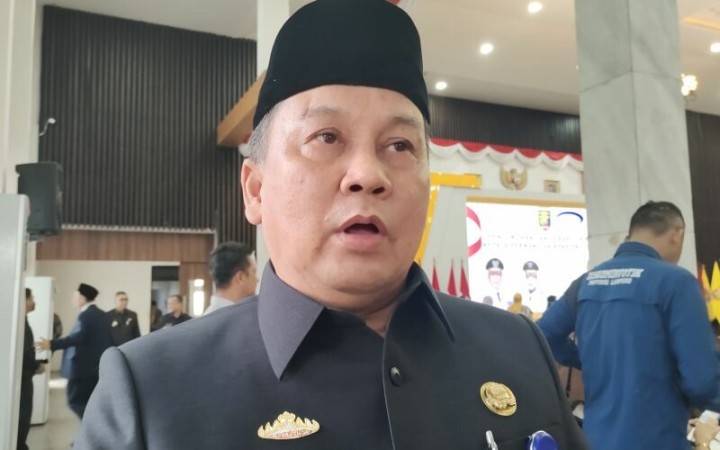 Direktur RSUDAM Lampung dr Lukman Pura saat memberi keterangan di Bandarlampung, Selasa (8/11/2022). (ant)