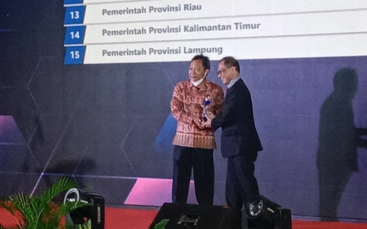 Lampung raih penghargaan Anugerah Keterbukaan Informasi Publik  (ant)