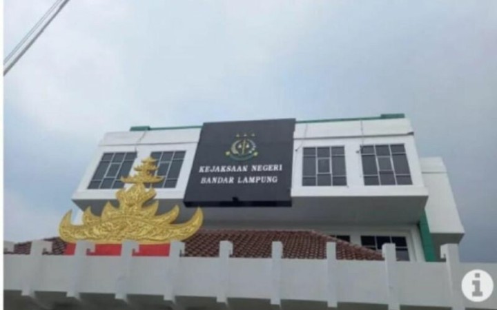Kantor Kejari Bandar Lampung. (ant)