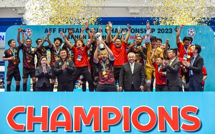 Blacksteel Papua juara AFF Futsal Championship 2023 (ist)