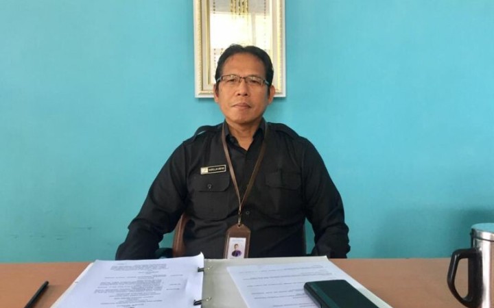 Kepala BPS Lampung Barat Nasrullah Arsyad. (ant)