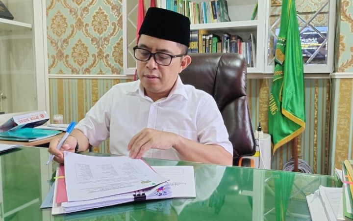 Kepala Kanwil Kemenag Lampung Puji Raharjo, di Bandarlampung. (ant)