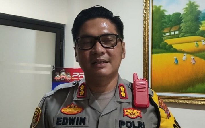 Kepala Kepolisian Resor Lampung Selatan AKBP Edwin.  (ant)