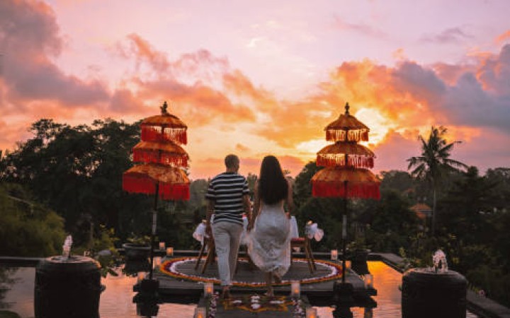 Ilustrasi Suasana Romantis di Bali (foto: gemabali/istock)