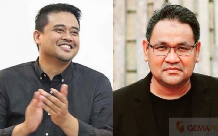 Bobby Nasution dan Teguh Santoso. (gemapos)