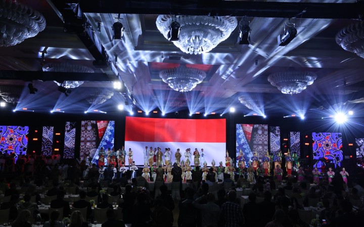 Gala Dinner usai acara The 17th ASEAN Defence Minister's Meeting (ADMM) and The 10th ASEAN Defence Minister's Meeting Plus 2023. (gemapos)