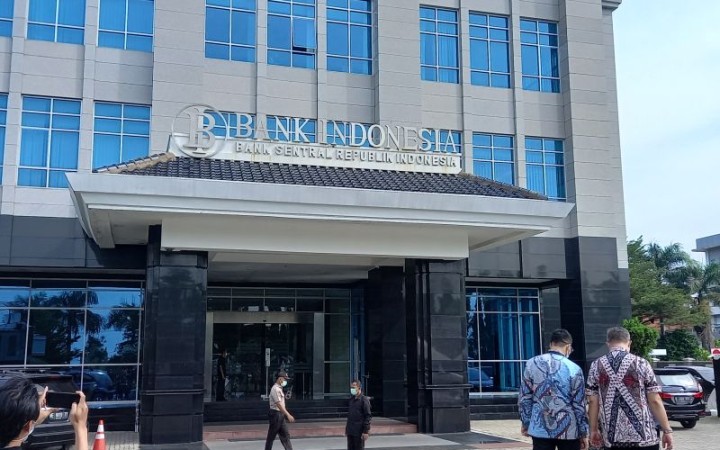 lustrasi Kantor Bank Indonesia (BI) Provinsi Lampung. (gemapos/ant/BI lampung)
