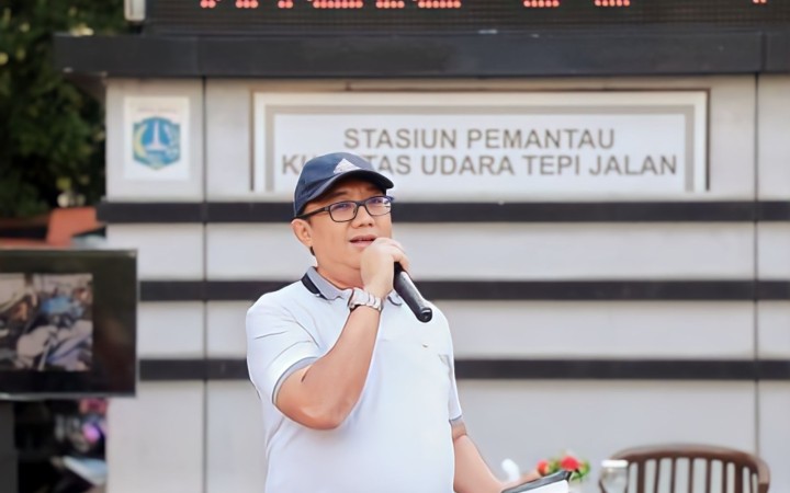 Kepala Dinas Lingkungan Hidup DKI Jakarta, Asep Kuswanto. (foto: gemapos/BeritaJakarta)