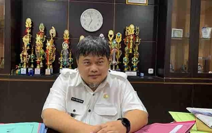 Kepala BPKAD Bandar Lampung menegaskan gedung Graha Mandala Alam belum diperuntukan untuk hajatan warga. (foto:beritalampung)