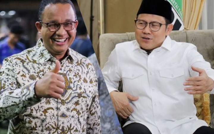 Ilustrasi - Pasangan Anies Baswedan dan Muhaimin Iskandar.(foto:Gemapos)