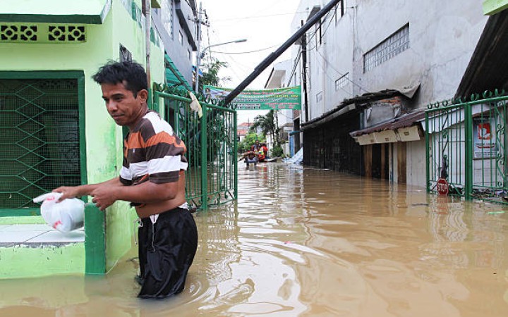 Ilustrasi- Jakarta Banjir (foto: gemapos/istock)
