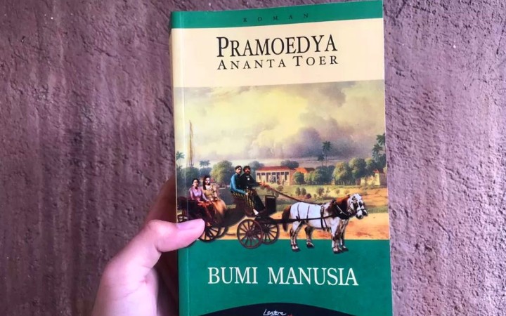 Sampul Novel Bumi Manusia karya Pramoedya Ananta Toer. (istimewa)