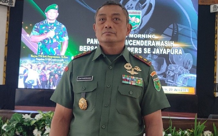Pangdam XVII Cenderawasih Mayjen TNI Izak Pangemanan.(foto:ant)