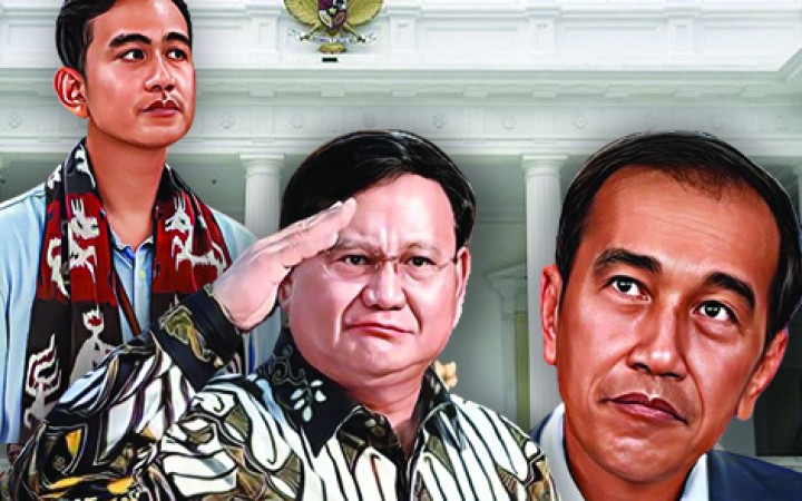 Ilustrasi - Presiden Jokowi, Prabowo Subianto dan Gibran Rakabuming Raka. (gemapos)