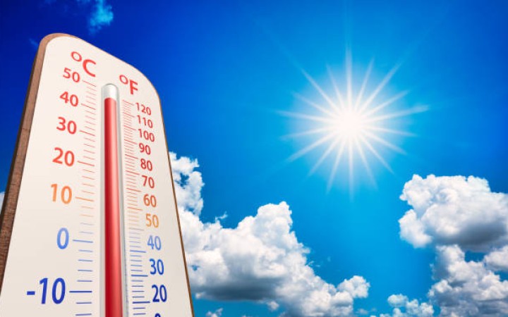 ILustrasi- Temperatur suhu panas (foto: gemapos/istock)