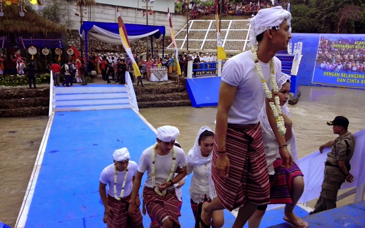 Belangiran Merupakan Tradisi Adat Masyarakat Lampung Jelang Bulan Ramadhan, Sabtu (30/11/2019) (foto: gemapos/Dok.Kemdikbud)