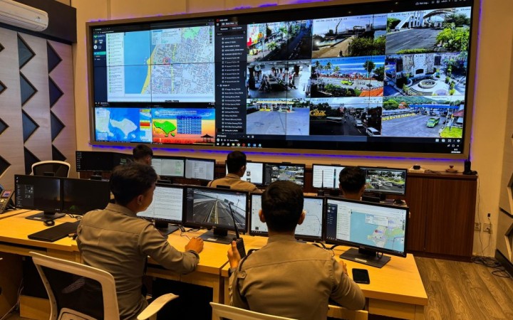 Kepolisian Daerah Bali mulai memasang dan menghubungkan 1.214 kamera pengawas atau CCTV untuk pengamanan World Water Forum ke-10 di Bali pada 18-25 Mei 2024. (gemapos/humas polri)