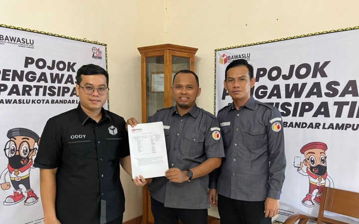 Bawaslu Bandar Lampung mencatat seribu lebih TPS dengan kerawanan Pemilu 2024. (foto:beritalampung)