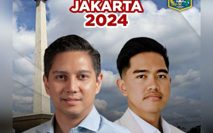 Tangkapan layar - Poster Waketum Partai Gerindra Budi Djiwandono dan Ketum PSI Kaesang Pangarep yang diunggah oleh ketua harian Partai Gerindra, Sufmi Dasco Ahmad. (gemapos/Instagram dasco)