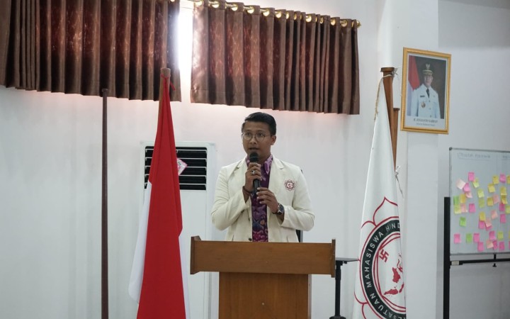 Ketua Umum PP KMHDI Wayan Darmawan. (gemapos/dok.Istimewa)