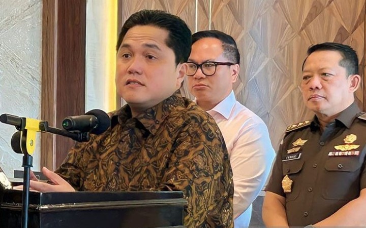 Menteri Badan Usaha Milik Negara (BUMN) Erick Thohir. (foto: antara)