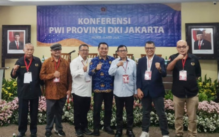 Persatuan Wartawan Indonesia (PWI) Jaya menggelar Konferensi PWI Jaya dengan agenda pemilihan Ketua dan Dewan Kehormatan Provinsi (DKP) PWI Jaya periode 2024 - 2029. (gemapos/berita jakarta)