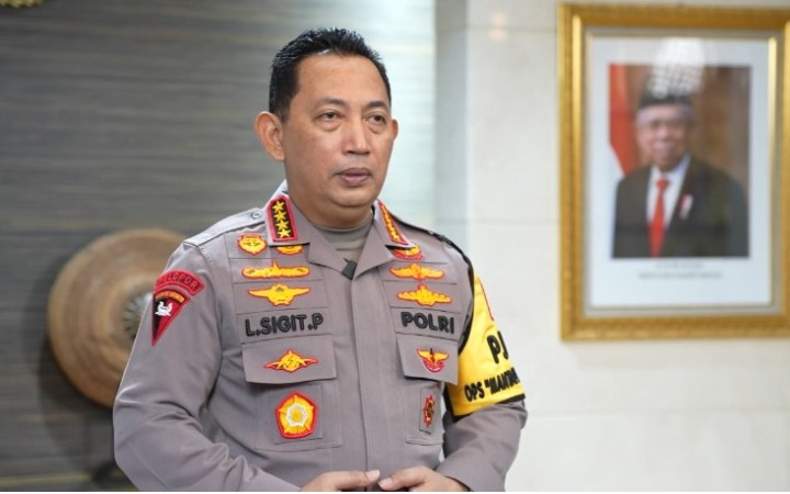 Kapolri Jenderal Listyo Sigit Prabowo. (gemapos/humas polri)