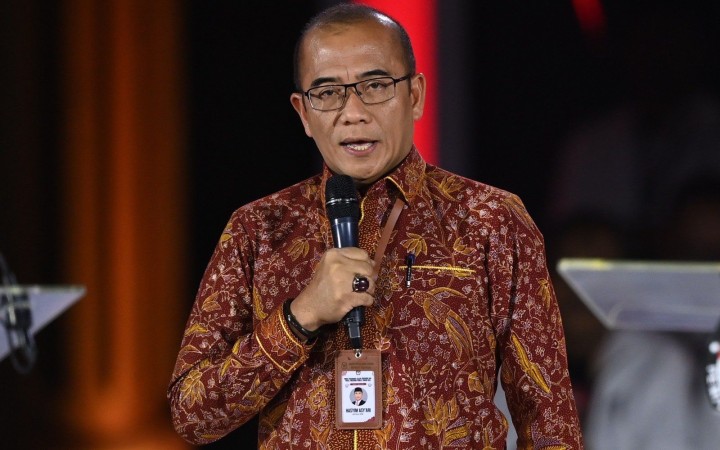 Ketua KPU RI Hasyim Asy'ari. (gempaos/arsip)