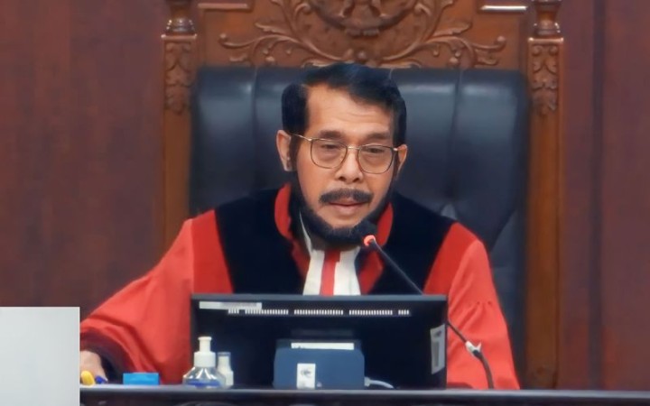 Hakim Mahkamah Konstitusi, Anwar Usman. (gemapos/ant)