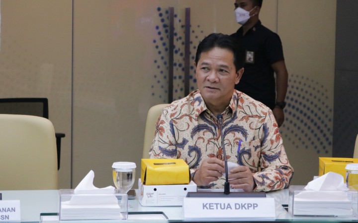 Ketua Dewan Kehormatan Penyelenggara Pemilu (DKPP), Heddy Lugito. (gemapos/DKPP)