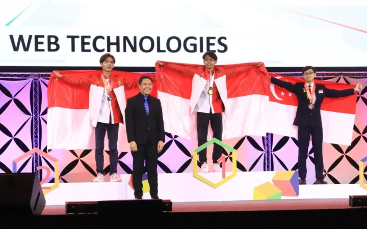 Membanggakan! Indonesia Juara Umum The 13th Worldskills ASEAN 2023  (foto: kemnaker)