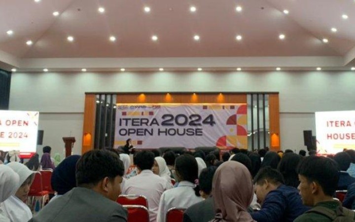 Institut Teknologi Sumatera (Itera) lakukan open house guna penerimaan 5.200 mahasiswa baru tahun 2024 untuk 41 program studi. (foto:beritalampung)