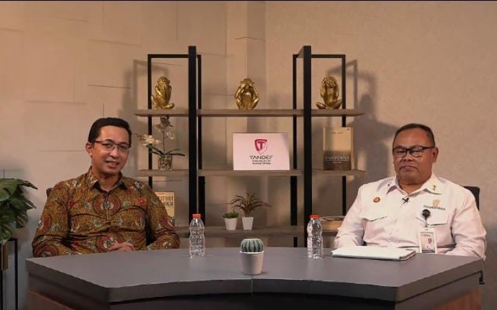 Tangkapan Layar -  Mayor Jenderal TNI Achmad Adipati Karna Widjaja bahas tentang Pertahanan Ibu Kota Nusantara (IKN) dalam podcast TANDEF, Sabtu (6/1/2024). (Gemapos/YouTube @gemapos)