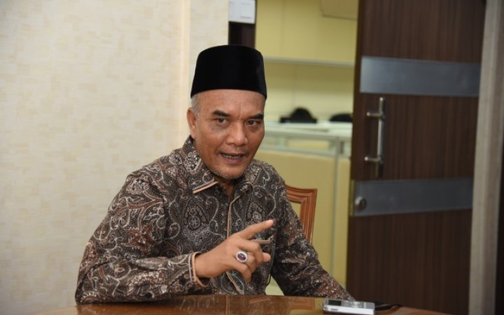 Anggota Timwas Haji Marwan Dasopang yang juga Wakil ketua Komisi VIII DPR RI (Foto:gemapos/DPR RI)