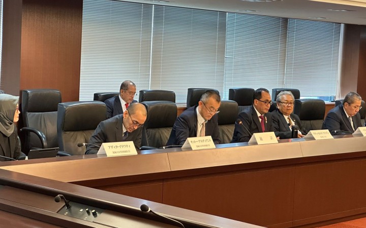 Menteri Perhubungan Budi Karya Sumadi melakukan kunjungan kerja ke Tokyo, Jepang, selama dua hari, mulai Rabu hingga Kamis (24-25/4). (foto: gemapos/dephub)