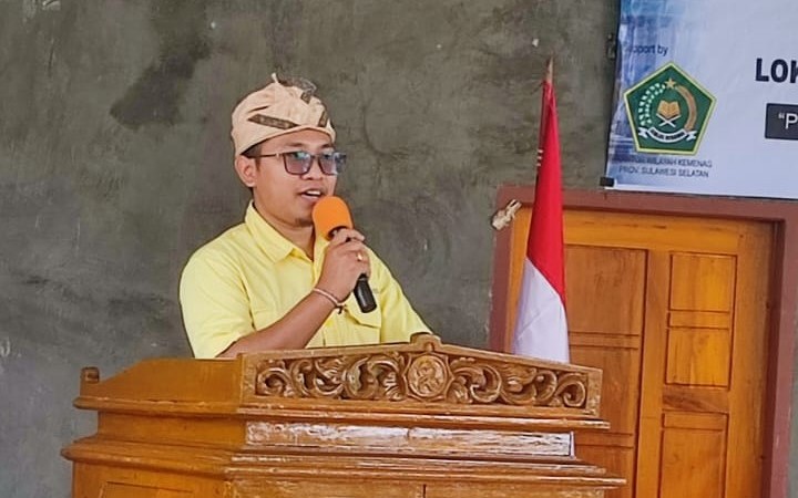 Ketua Peradah Sulawesi Selatan Putu Nopa Gunawan (foto: Gemapos)
