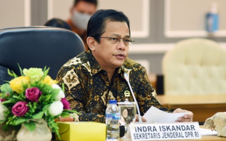 Sekretaris Jenderal (Sekjen) DPR RI Indra Iskandar. (gemapos/DPR RI)