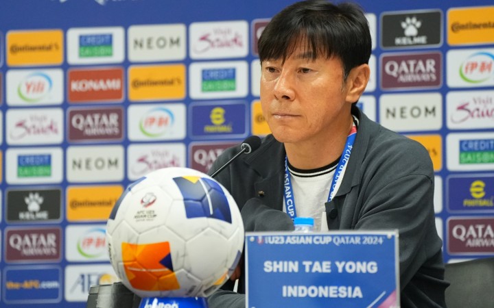 Pelatih tim U-23 Indonesia, Shin Tae-yong. (gemapos/PSSI)