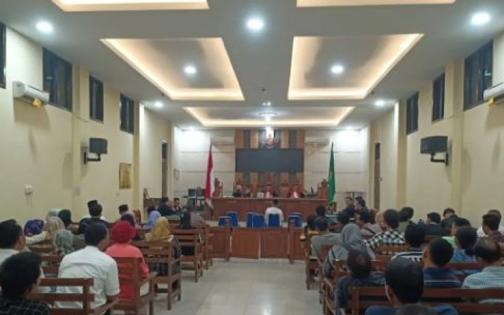 Hari ini dijadwalkan sidang pembacaan tuntutan terhadap kasus eks Kepala Dinas PMD Lampung Utara Abdurrahman di Pengadilan Negeri Tanjungkarang. (foto:baeritalampung)