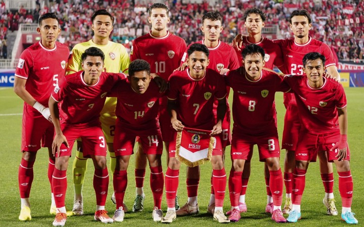 Pemain  Timnas Indonesia Piala Asia U 23 tahun 2024. (gemapos/RRI)