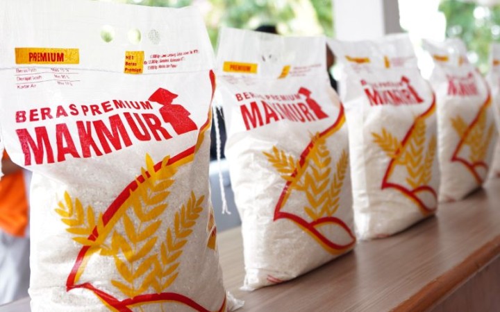 Produk beras premium hasil dari Program Makmur. (gemapos/ant)