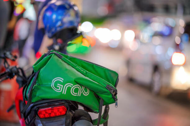 Ilustrasi: Motor milik mitra Grab