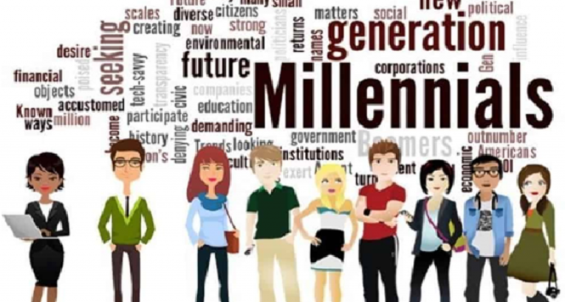 Ilustrasi- pemilih millenial. (net)
